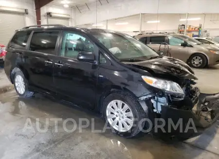 TOYOTA SIENNA XLE 2016 vin 5TDDK3DC4GS143154 from auto auction Copart