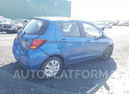 TOYOTA YARIS 2015 vin VNKKTUD31FA040206 from auto auction Copart