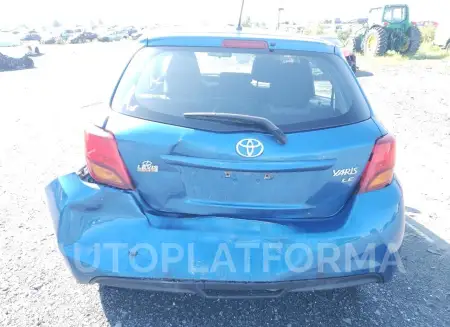 TOYOTA YARIS 2015 vin VNKKTUD31FA040206 from auto auction Copart