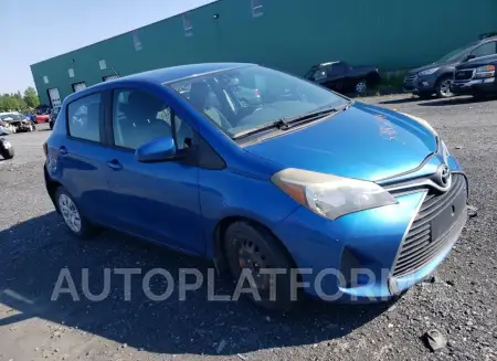 TOYOTA YARIS 2015 vin VNKKTUD31FA040206 from auto auction Copart