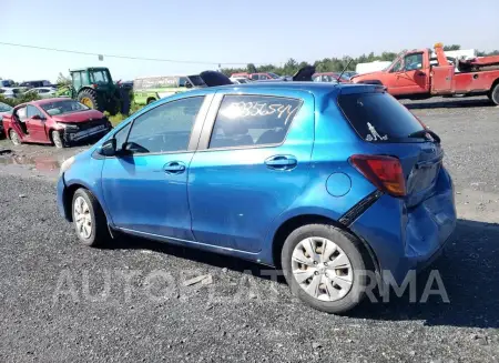 TOYOTA YARIS 2015 vin VNKKTUD31FA040206 from auto auction Copart