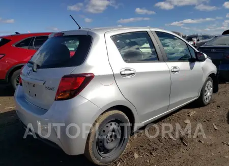 TOYOTA YARIS 2015 vin VNKKTUD31FA043798 from auto auction Copart