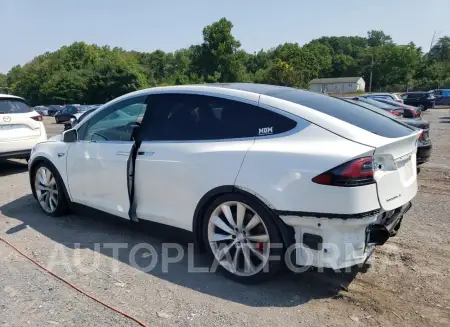 TESLA MODEL X 2016 vin 5YJXCBE40GF011296 from auto auction Copart