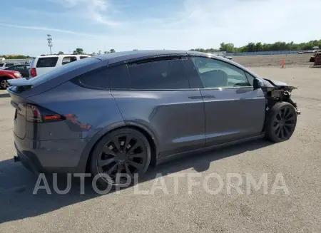 TESLA MODEL X 2022 vin 7SAXCAE50NF343807 from auto auction Copart