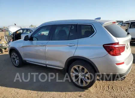 BMW X3 XDRIVE2 2016 vin 5UXWX9C53G0D68640 from auto auction Copart