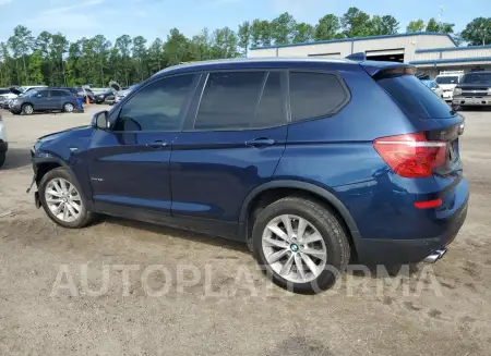 BMW X3 XDRIVE2 2016 vin 5UXWX9C59G0D88424 from auto auction Copart