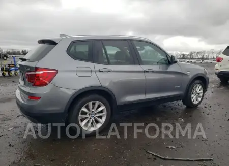 BMW X3 SDRIVE2 2016 vin 5UXWZ7C55G0R32431 from auto auction Copart