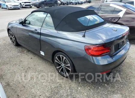 BMW 230I 2020 vin WBA2M7C01L7D96842 from auto auction Copart