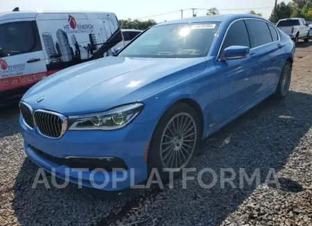 BMW 750 XI 2018 vin WBA7F2C54JG856438 from auto auction Copart