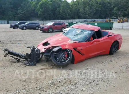 CHEVROLET CORVETTE S 2019 vin 1G1YB2D79K5121432 from auto auction Copart