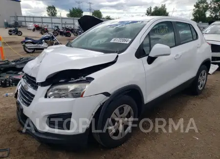 CHEVROLET TRAX LS 2015 vin 3GNCJKSB2FL219047 from auto auction Copart