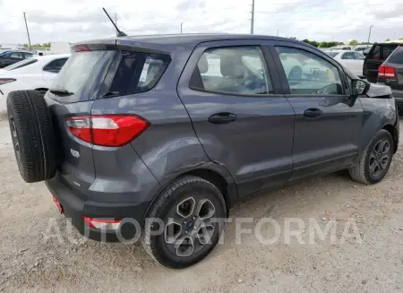 FORD ECOSPORT S 2018 vin MAJ3P1RE1JC244632 from auto auction Copart