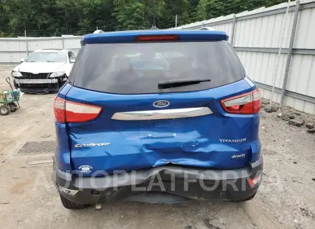 FORD ECOSPORT T 2018 vin MAJ6P1WL2JC204463 from auto auction Copart