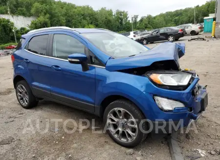 FORD ECOSPORT T 2018 vin MAJ6P1WL2JC204463 from auto auction Copart