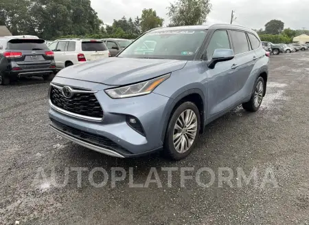 TOYOTA HIGHLANDER 2020 vin 5TDFZRBH5LS020916 from auto auction Copart