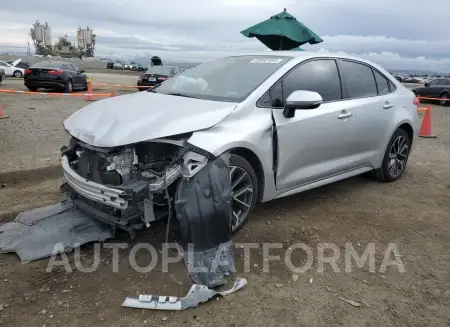 Toyota Corolla 2021 2021 vin JTDS4MCE3MJ060642 from auto auction Copart