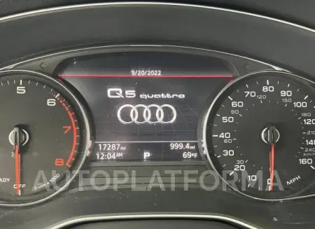 AUDI Q5 PREMIUM 2019 vin WA1ANAFY3K2129036 from auto auction Copart