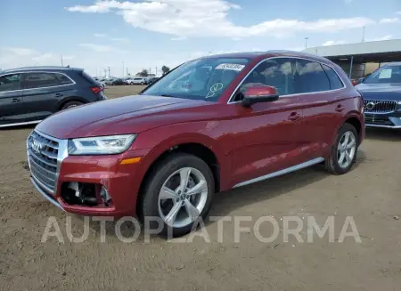 Audi Q5 2020 2020 vin WA1CNAFY4L2004282 from auto auction Copart