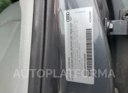 AUDI A3 PREMIUM 2016 vin WAUB8GFF0G1034995 from auto auction Copart