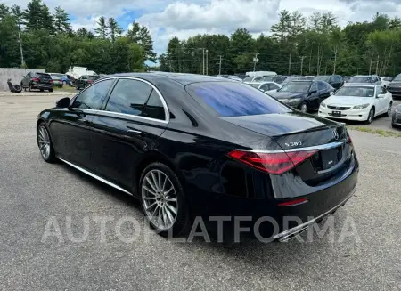 MERCEDES-BENZ S 580 4MAT 2021 vin W1K6G7GB1MA035660 from auto auction Copart