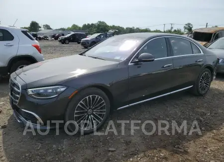 Mercedes-Benz S580 2022 2022 vin W1K6G7GB1NA118880 from auto auction Copart