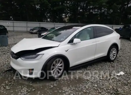 Tesla Model X 2017 2017 vin 5YJXCBE23HF075848 from auto auction Copart