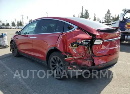 TESLA MODEL X 2018 vin 5YJXCBE2XJF089042 from auto auction Copart