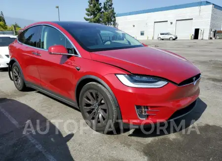 TESLA MODEL X 2018 vin 5YJXCBE2XJF089042 from auto auction Copart