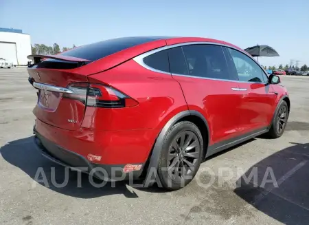 TESLA MODEL X 2018 vin 5YJXCBE2XJF089042 from auto auction Copart