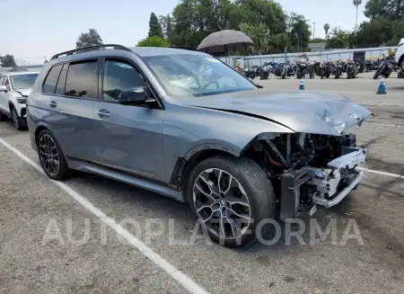 BMW X7 M60I 2023 vin 5UX33EM07P9P13963 from auto auction Copart