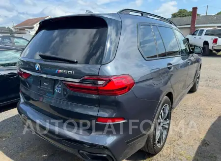 BMW X7 M50I 2021 vin 5UXCX6C0XM9H29584 from auto auction Copart