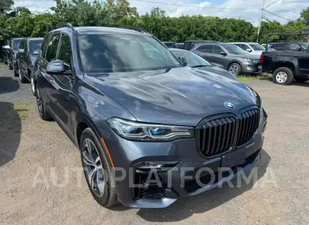 BMW X7 M50I 2021 vin 5UXCX6C0XM9H29584 from auto auction Copart