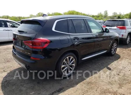 BMW X3 XDRIVE3 2019 vin 5UXTR9C50KLR04848 from auto auction Copart