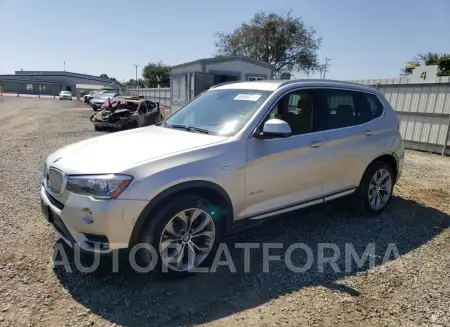 BMW X3 sDrive 2017 2017 vin 5UXWZ7C31H0X42013 from auto auction Copart