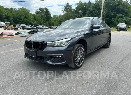 BMW 740I 2016 2016 vin WBA7E2C53GG504608 from auto auction Copart