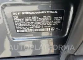 BMW X1 XDRIVE2 2021 vin WBXJG9C04M5T20210 from auto auction Copart