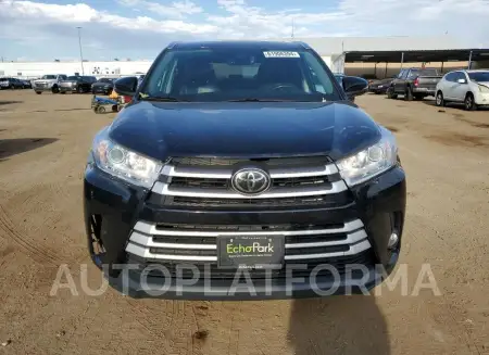 TOYOTA HIGHLANDER 2019 vin 5TDJZRFH4KS570580 from auto auction Copart