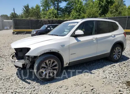 BMW X3 XDRIVE2 2016 vin 5UXWX9C57G0D81357 from auto auction Copart