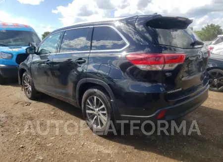 TOYOTA HIGHLANDER 2018 vin 5TDJZRFH8JS562299 from auto auction Copart