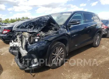 Toyota Highlander 2018 2018 vin 5TDJZRFH8JS562299 from auto auction Copart