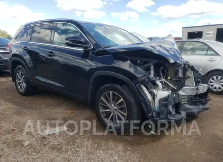 TOYOTA HIGHLANDER 2018 vin 5TDJZRFH8JS562299 from auto auction Copart