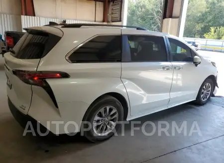 TOYOTA SIENNA XLE 2022 vin 5TDYRKEC3NS110049 from auto auction Copart