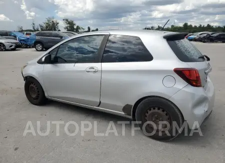 TOYOTA YARIS 2015 vin VNKJTUD3XFA028891 from auto auction Copart