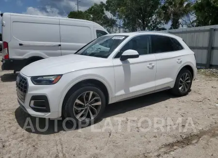 AUDI Q5 PREMIUM 2021 vin WA1BAAFY5M2100804 from auto auction Copart