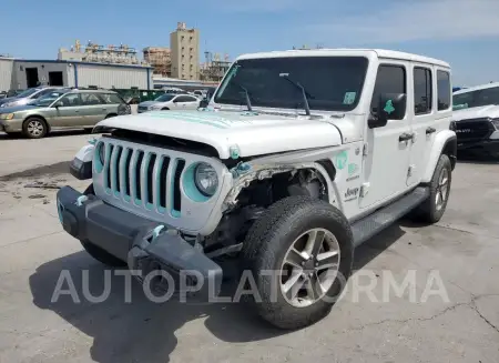 JEEP WRANGLER U 2021 vin 1C4HJXEM7MW542073 from auto auction Copart