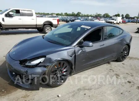 Tesla Model 3 2023 2023 vin 5YJ3E1EC5PF683784 from auto auction Copart