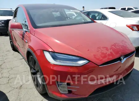 TESLA MODEL X 2017 vin 5YJXCBE21HF038300 from auto auction Copart