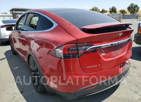 TESLA MODEL X 2017 vin 5YJXCBE21HF038300 from auto auction Copart