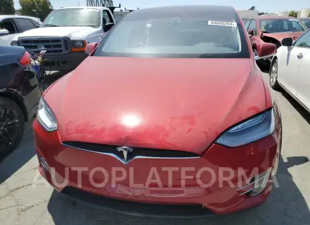 TESLA MODEL X 2017 vin 5YJXCBE21HF038300 from auto auction Copart