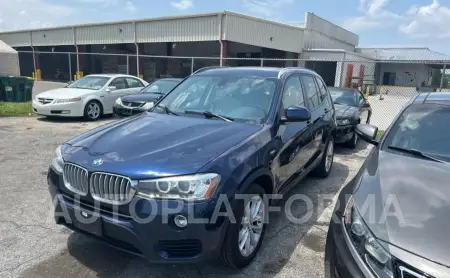 BMW X3 XDRIVE2 2016 vin 5UXWX9C57G0D89085 from auto auction Copart